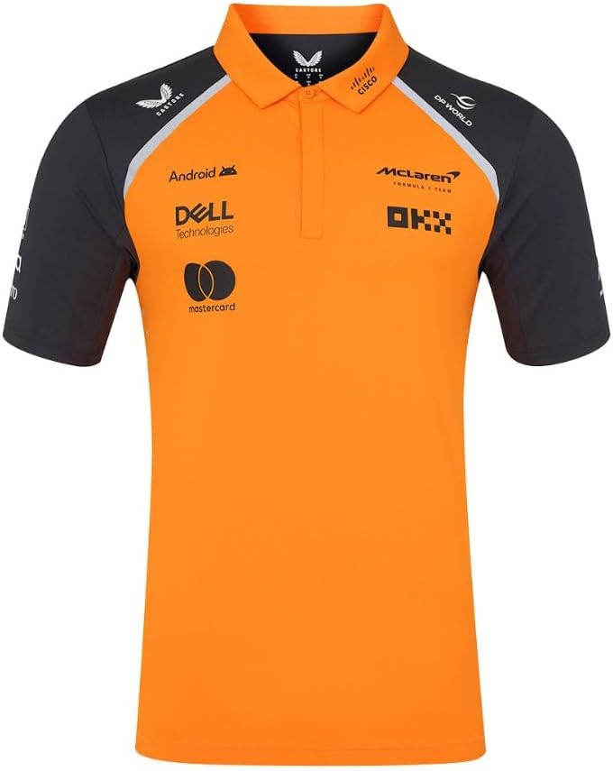 CASTORE McLaren F1 2025 Men's Team Polo Shirt - Image 1